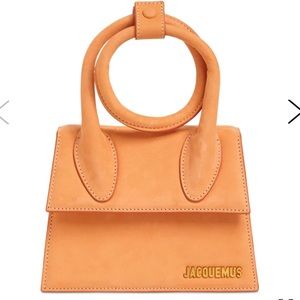 JACQUEMUS suede BAG